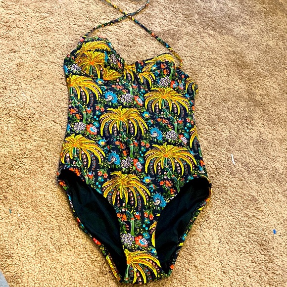 J. Crew Swim J Crew Womens One Piece Swimsuit Bathing Suit Sz 4 New